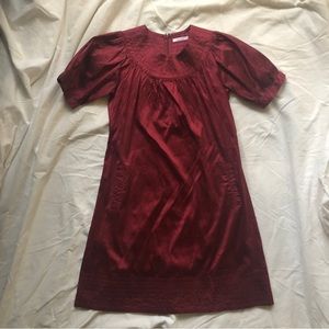 Silk Babydoll Dress